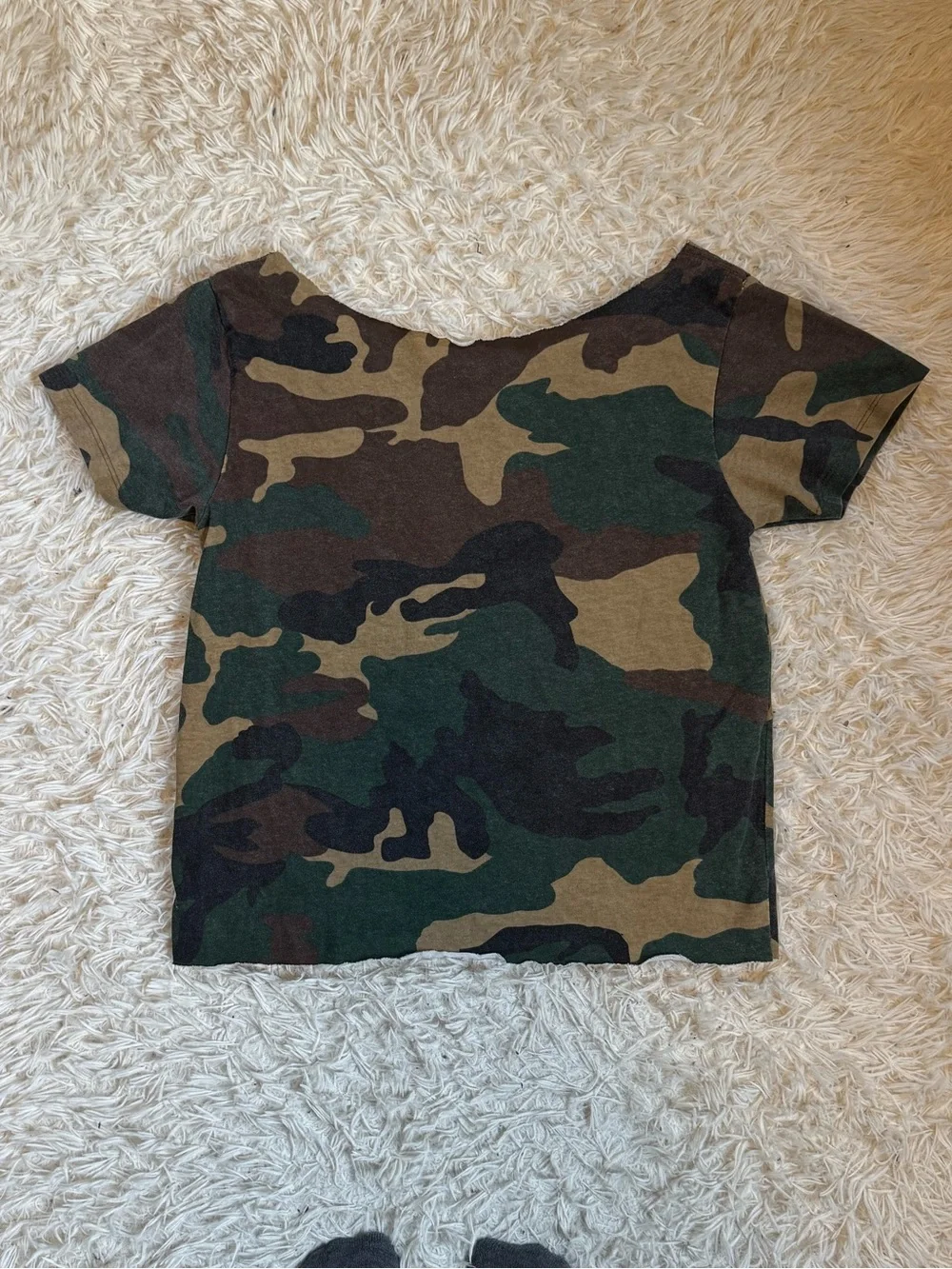 Brandy Melville Camo Top